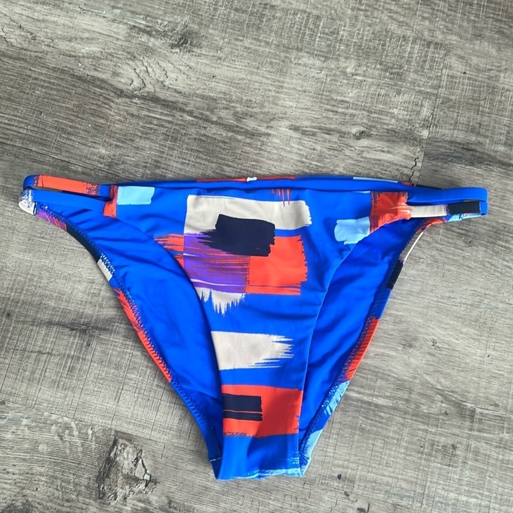 Red Carter bikini bottoms